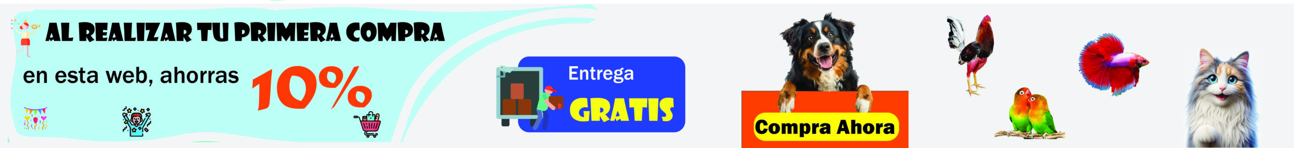 Por tu primera compra 10% de descuento.